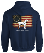 American Strong - Full Zip Hooded Sweater