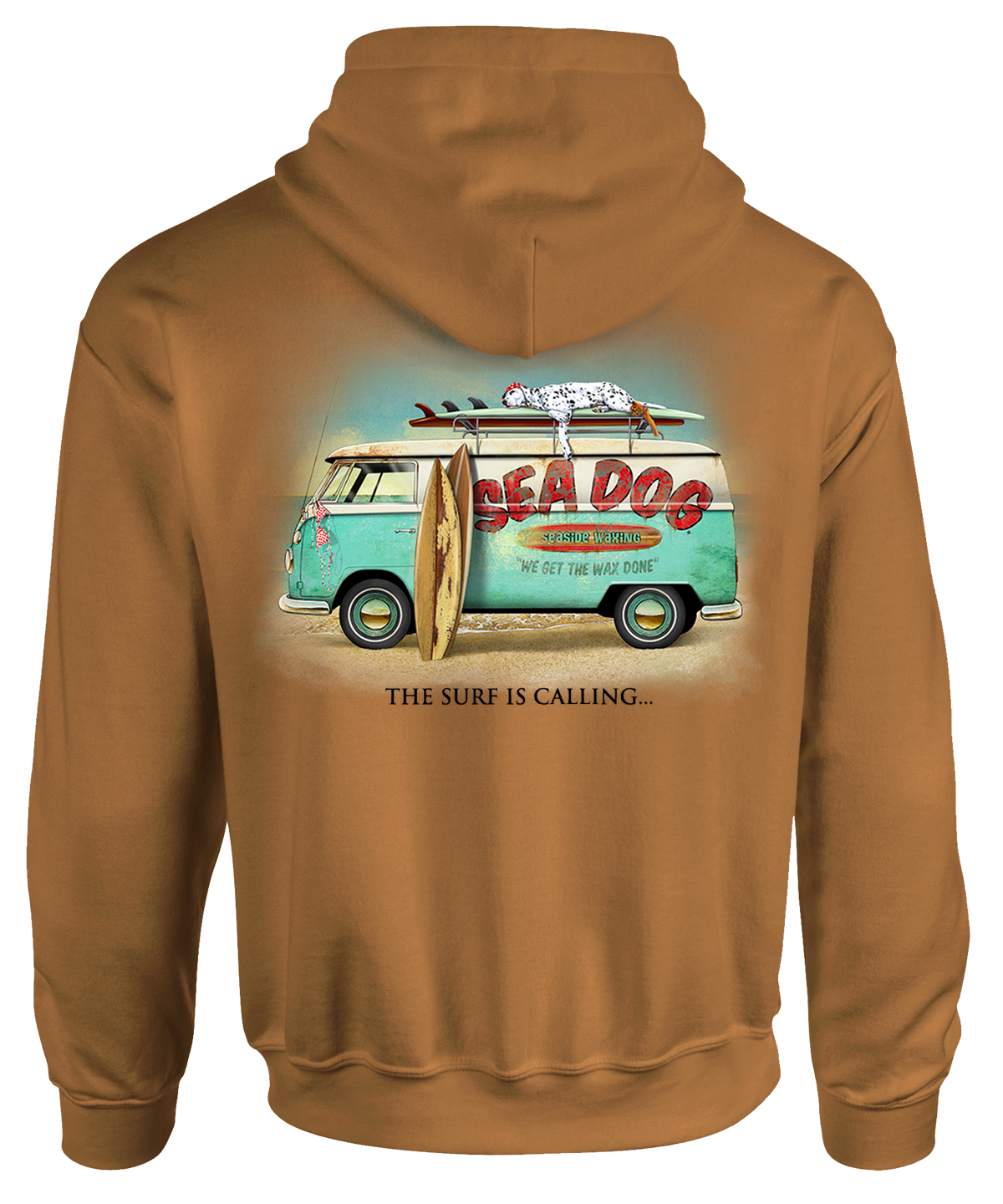 SD416-15LS-71-B Wax Van Hooded Sweater - Image 1