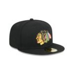Chicago Blackhawks Team 59FIFTY Fitted Hat - Imagen 3