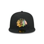 Chicago Blackhawks Team 59FIFTY Fitted Hat - Imagen 2