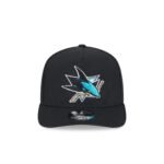 San Jose Sharks Team 9FIFTY A-Frame Snapback Hat - Imagen 2