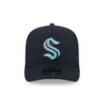 Seattle Kraken Team 9FIFTY A-Frame Snapback Hat - Imagen 2