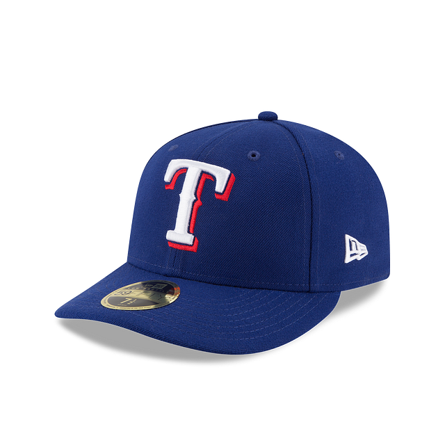 70360666_LP59FIFTY_LPACPERF_TEXRAN_OTC_3QL.png Texas Rangers Authentic Collection Low Profile 59FIFTY Fitted Hat - Imagen 1