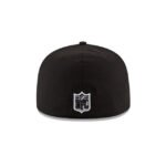 San Francisco 49ers Black & White 59FIFTY Fitted Hat - Imagen 4