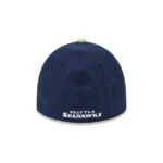 Seattle Seahawks Team Classic 39THIRTY Stretch Fit Hat - Imagen 4