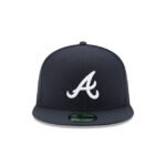 Atlanta Braves Authentic Collection Road 59FIFTY Fitted Hat - Imagen 2