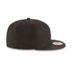 Minnesota Vikings Black On Black 59FIFTY Fitted Hat - Imagen 6