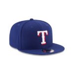 Texas Rangers Team Color Basic 9FIFTY Snapback Hat - Imagen 3