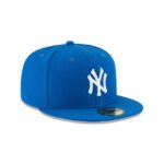 New York Yankees Blue Basic 59FIFTY Fitted Hat - Imagen 3
