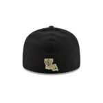 New Orleans Saints Black 59FIFTY Fitted Hat - Imagen 4