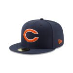 Chicago Bears Navy 59FIFTY Fitted Hat