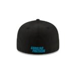 Carolina Panthers Black 59FIFTY Fitted Hat - Imagen 4